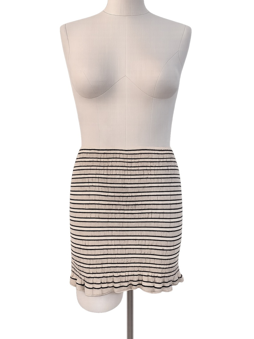 NWT Sage the Label Smocked Convertible Mini Skirt/Strapless Tube Top Sample S